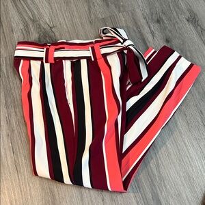 Express Multicolor Striped Women's Pants EUC